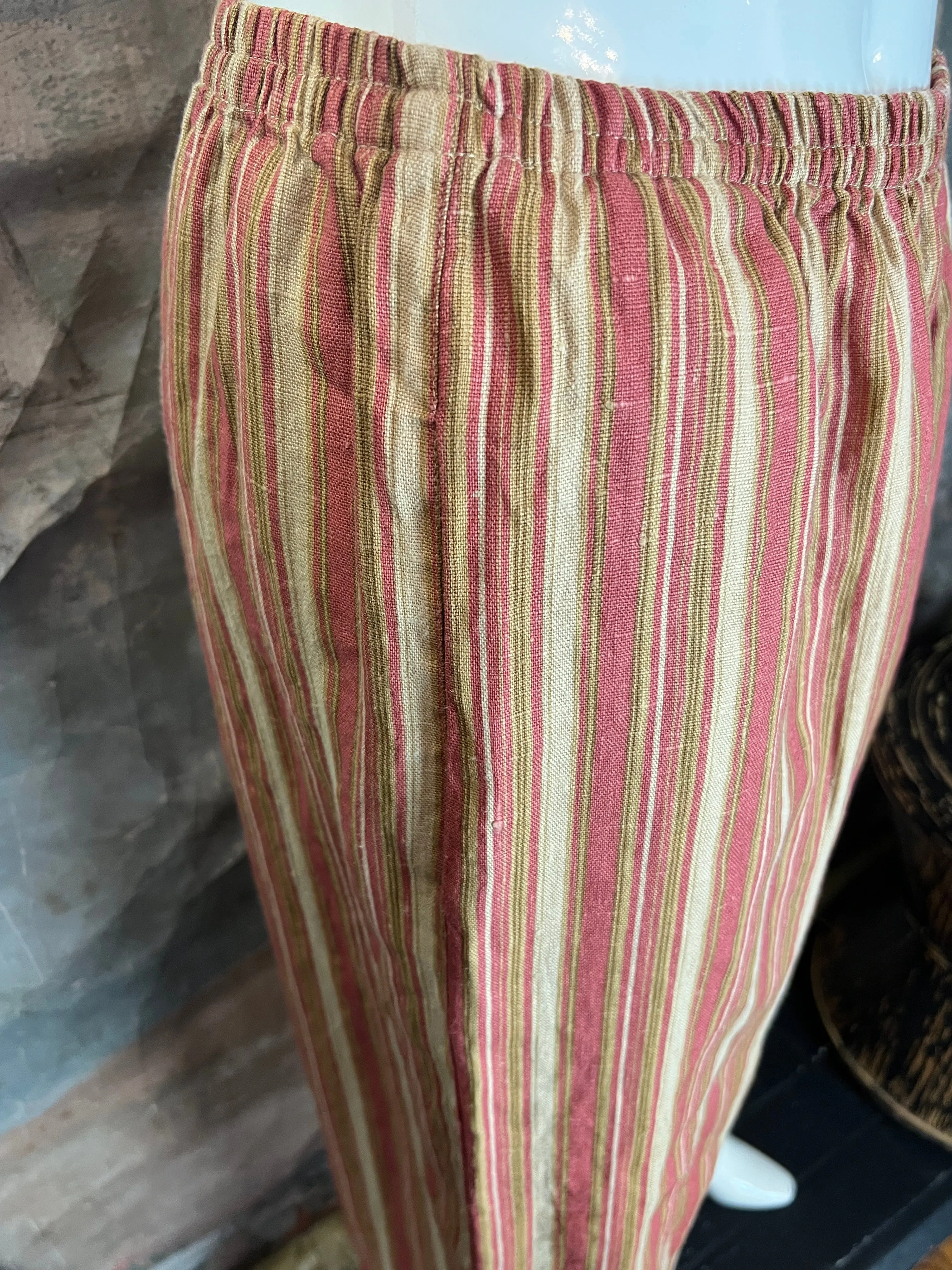 5205 Linen Straight Pant