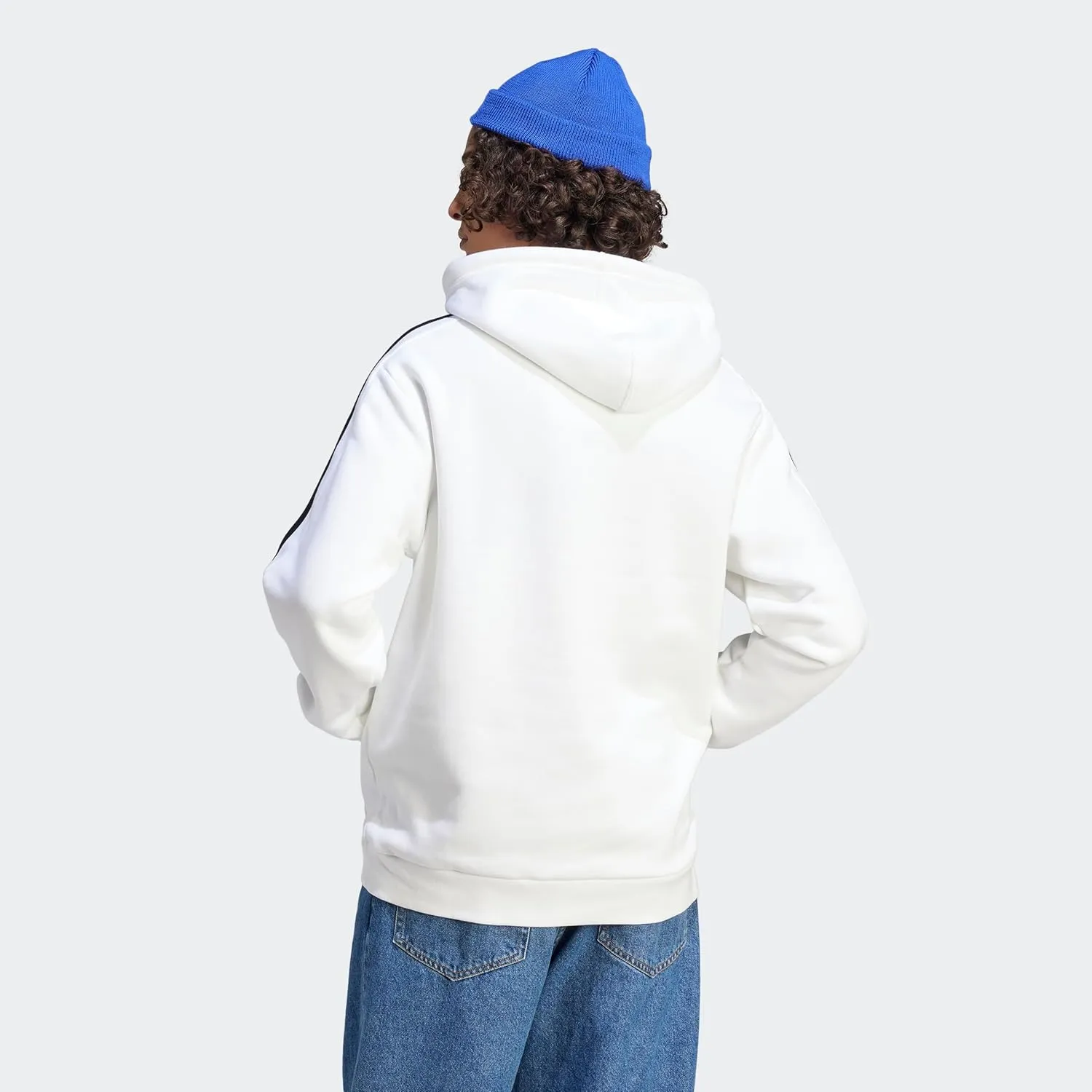 adidas Men's Essentials Fleece 3-Stripes Hoodie