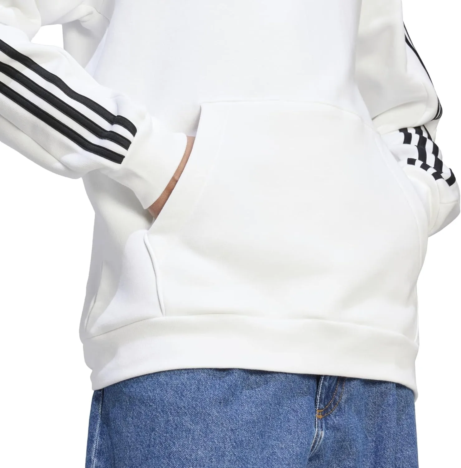 adidas Men's Essentials Fleece 3-Stripes Hoodie