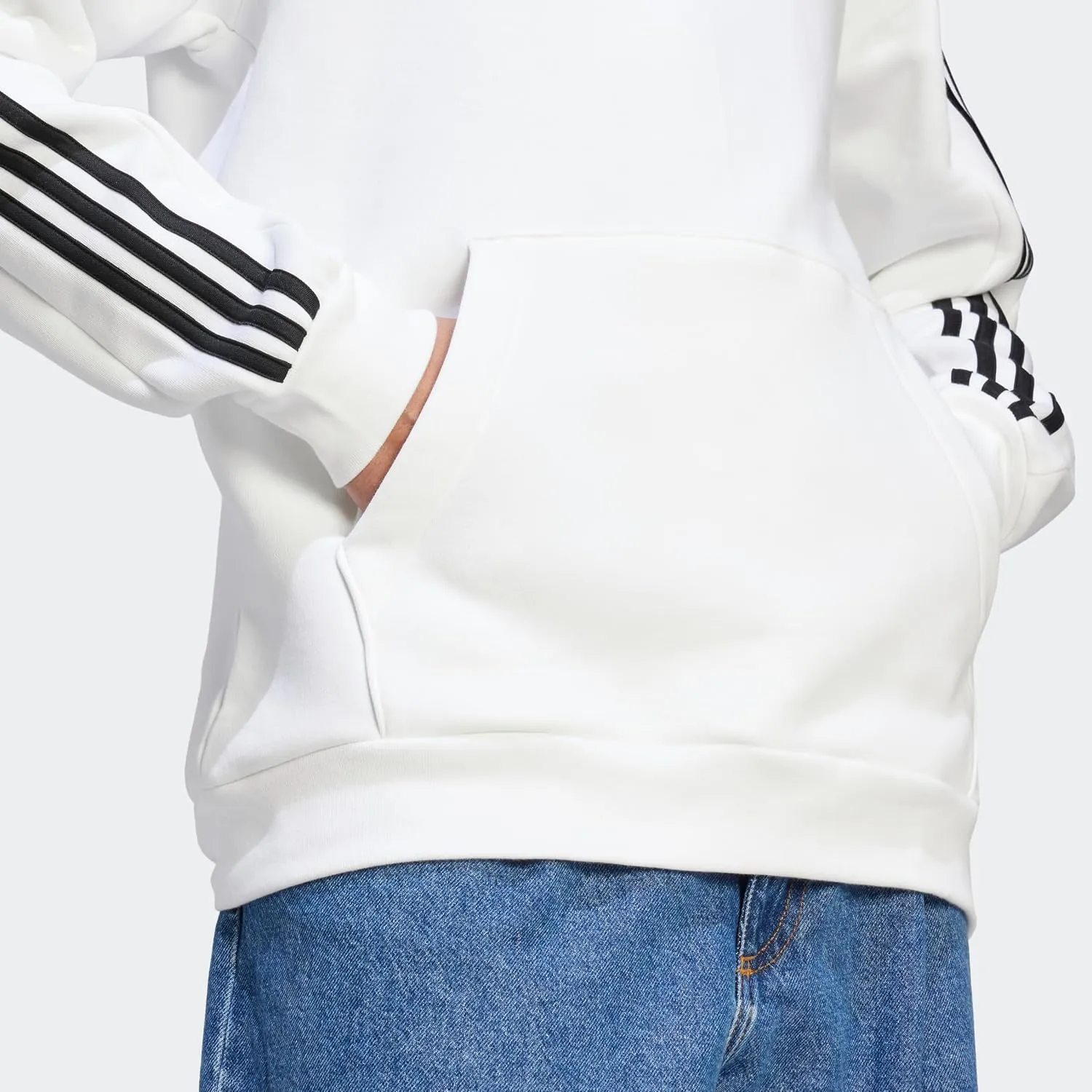 adidas Men's Essentials Fleece 3-Stripes Hoodie