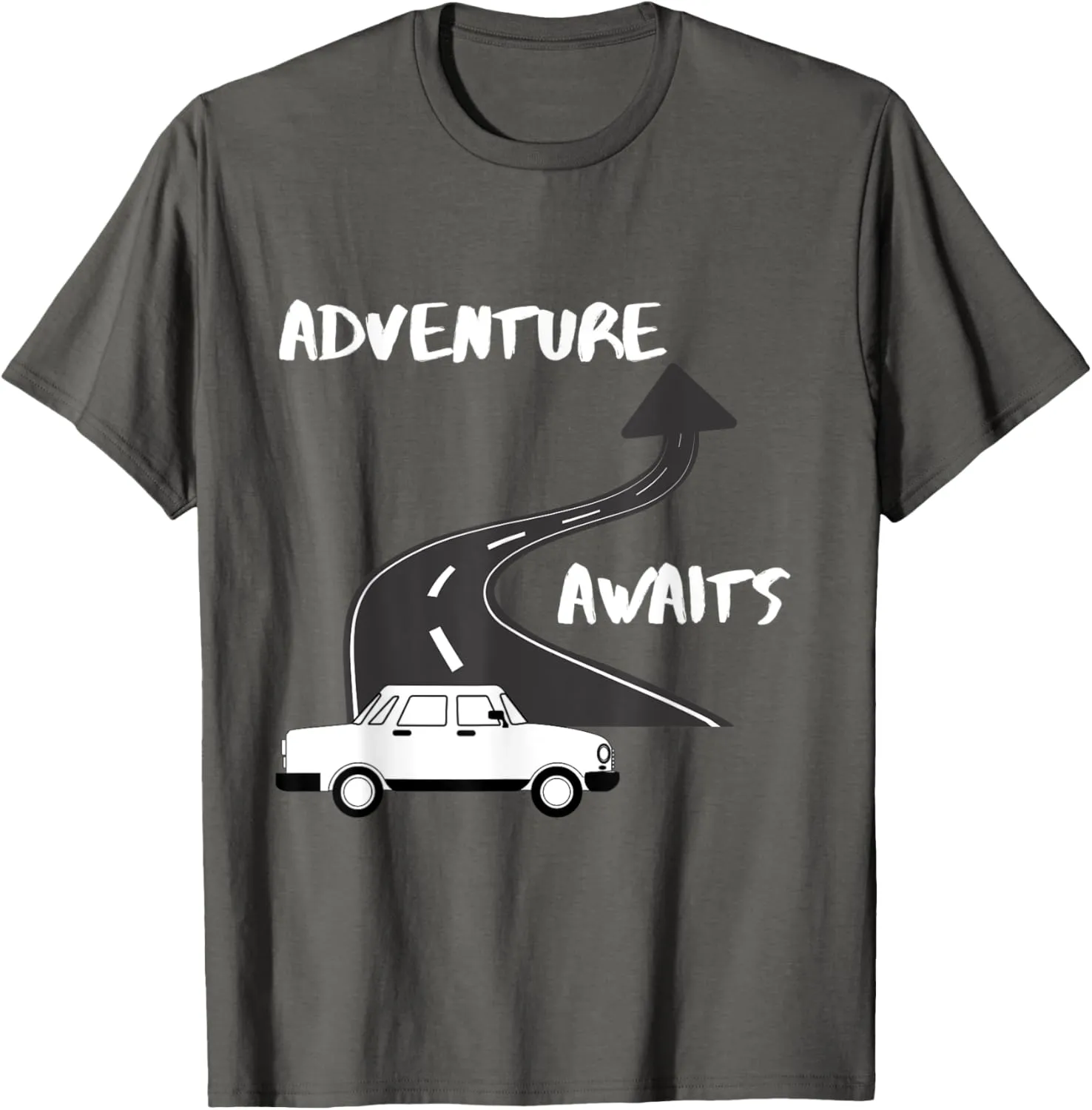 Adventure Awaits Travel T-Shirt - Road Trips - Vacation