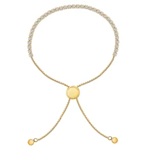 Baby Box Chain Bolo Bracelet