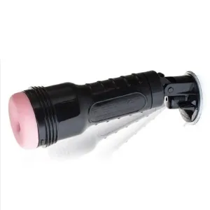 Black Shower Mount and Flight Adaptor for Fleshlight Masturbators