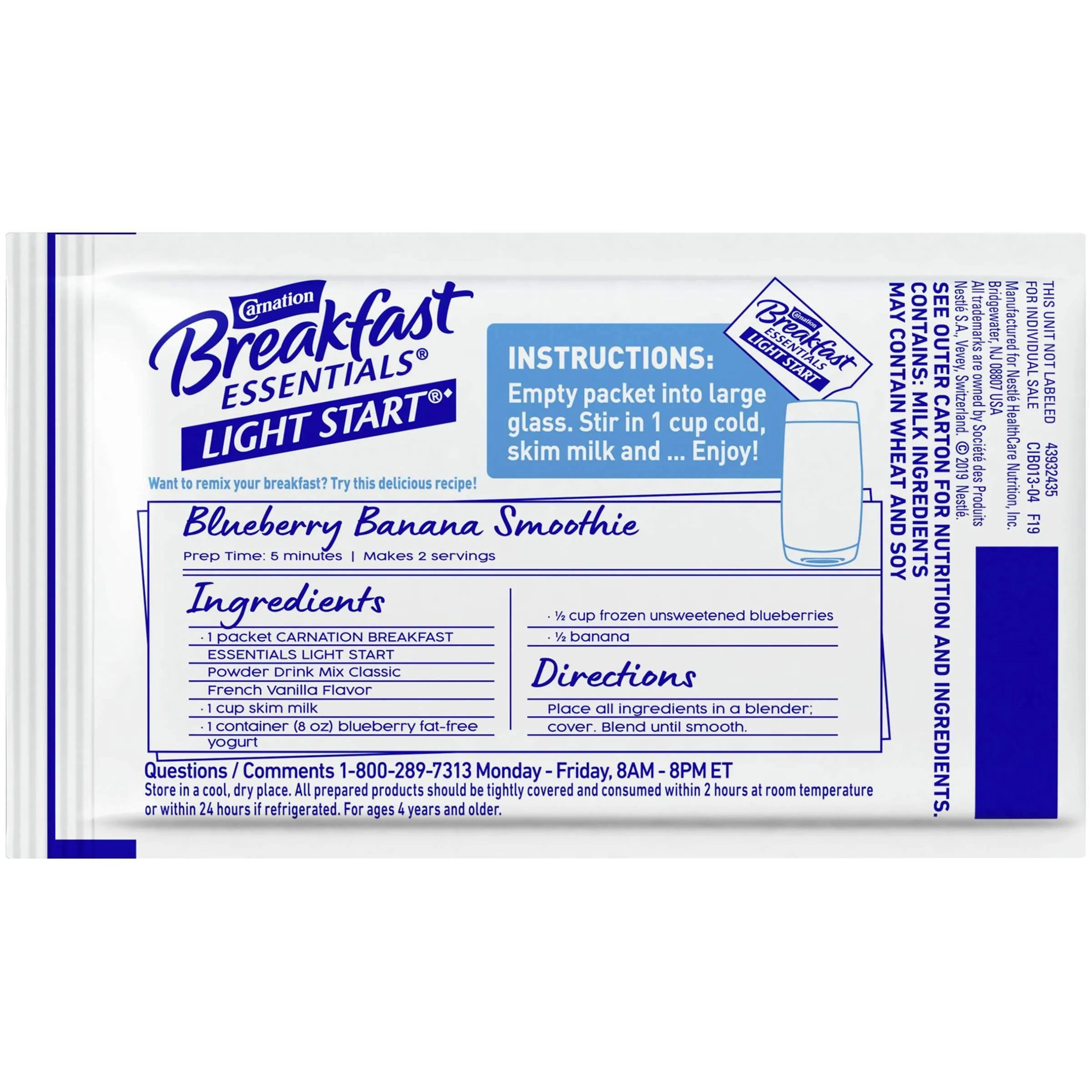 Carnation Breakfast Essentials Drink Mix