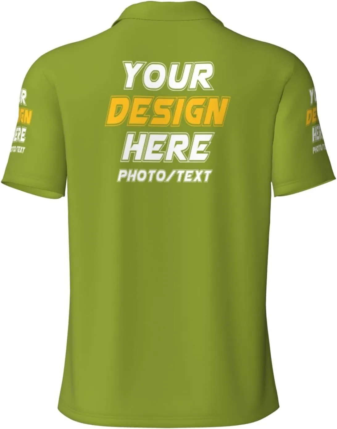 Custom Polo shirts Add Your Text Picture Name Logo Casual Custom Polo shirt Fashion Custom Polo shirts