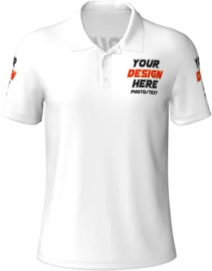 Custom Polo shirts Add Your Text Picture Name Logo Casual Custom Polo shirt Fashion Custom Polo shirts