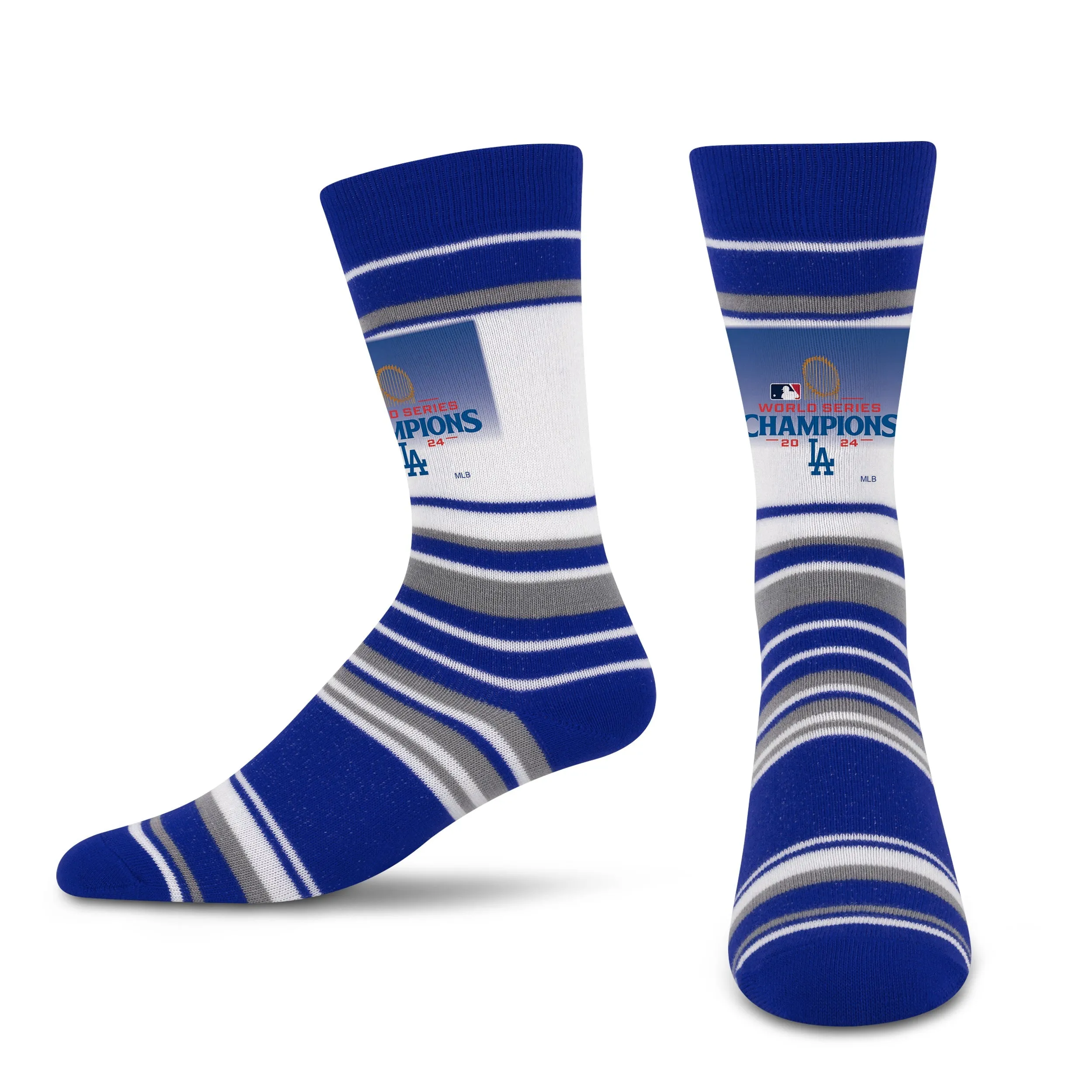 Los Angeles Dodgers 2024 World Series Champions Mas Stripe