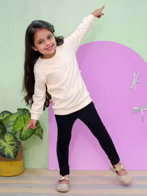 Marshmallow Peep Kids Fleece Sweatshirt