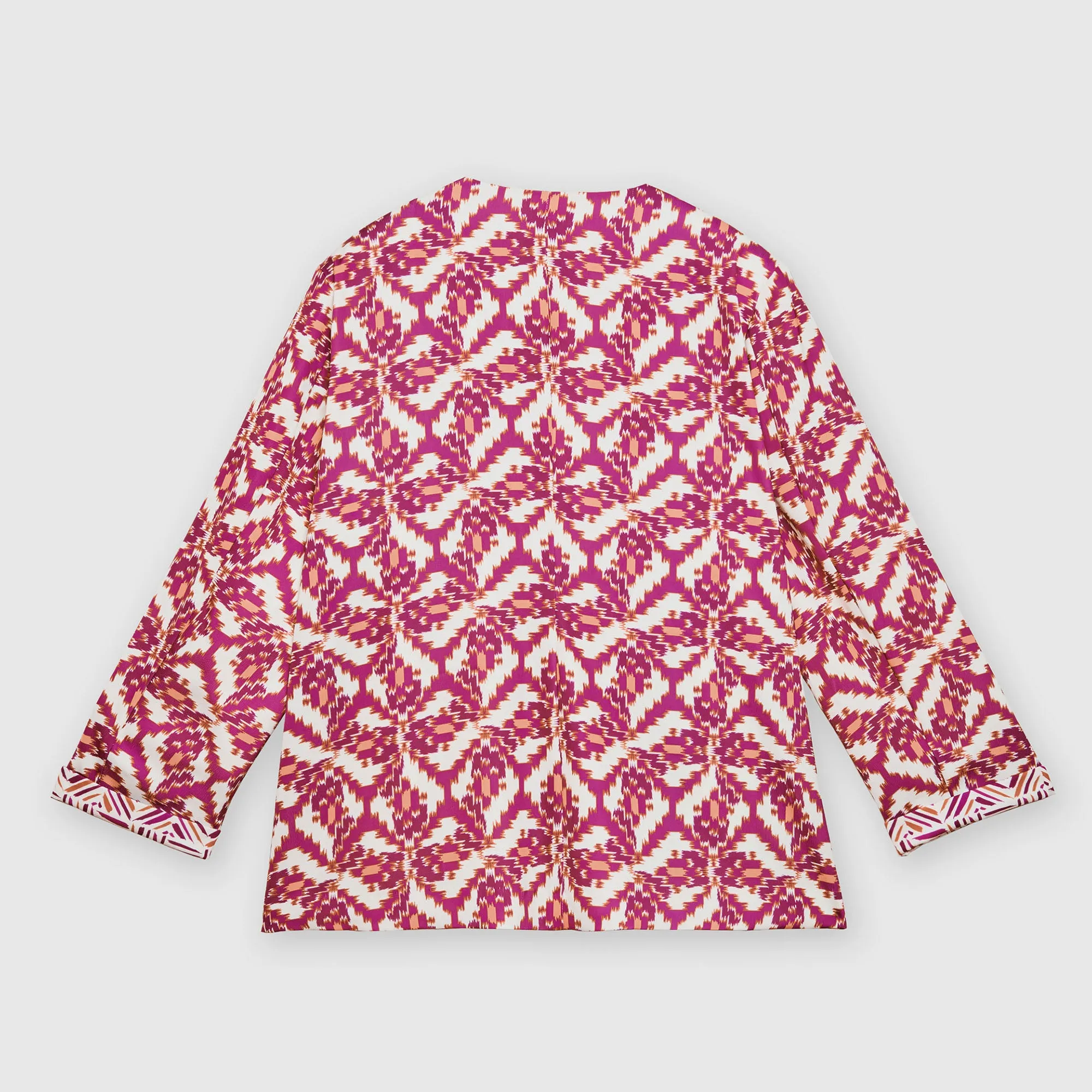 Ms. Read x Frankitas Printed V-Neck Top
