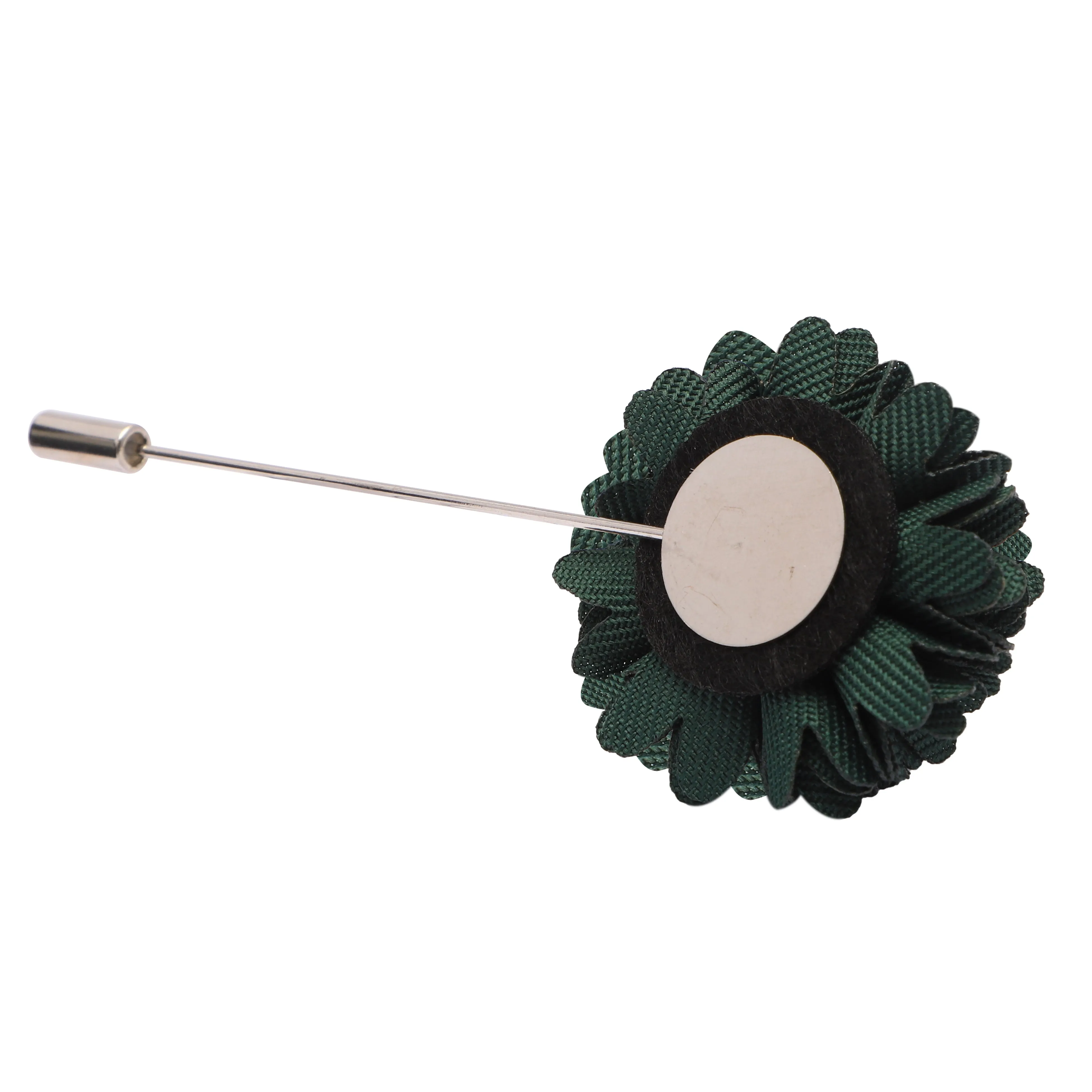 Peluche Stylish Green Brooch For Men