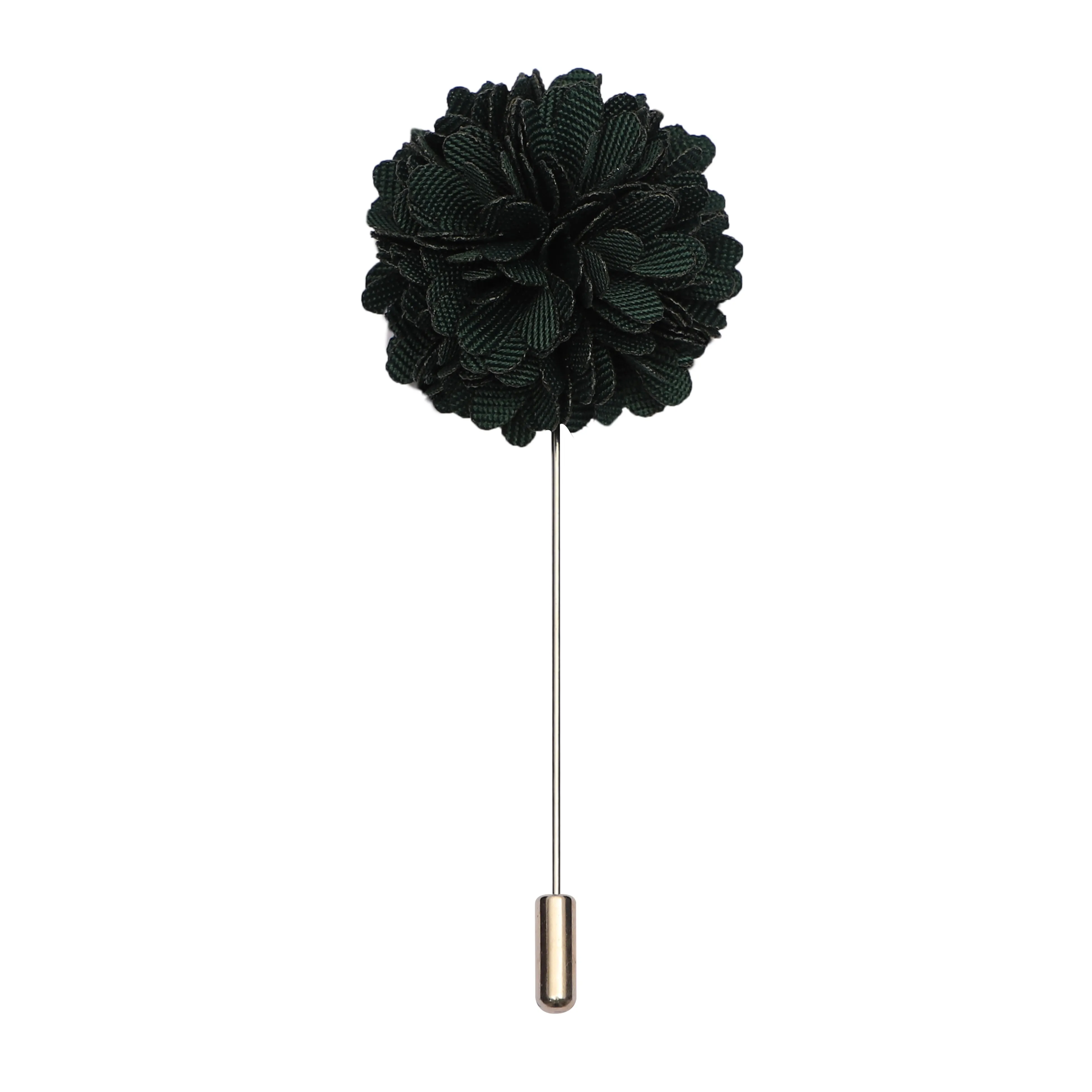 Peluche Stylish Green Brooch For Men