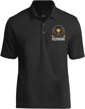 Personalized Golf Polo Shirt for Men. Best Golf Designs Collection for Polo T-Shirts & Your Custom Embroidered Name Team Club
