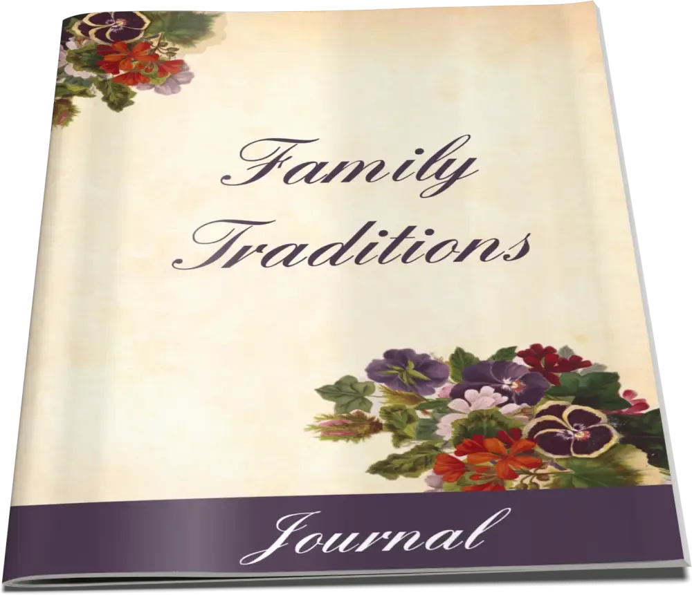 "Family Traditions" Holiday PLR Printable Journal