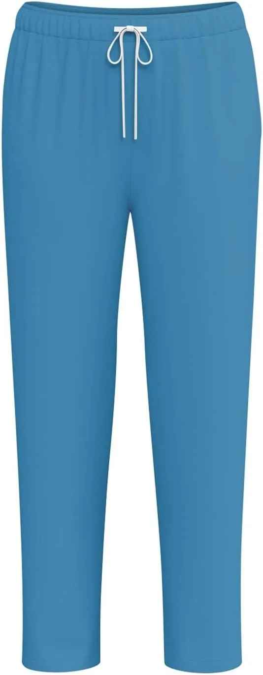 Scrub Sets for Women- Jogger V Neck Top and Pants with Pockets Stretch Comfortable Work Uniform