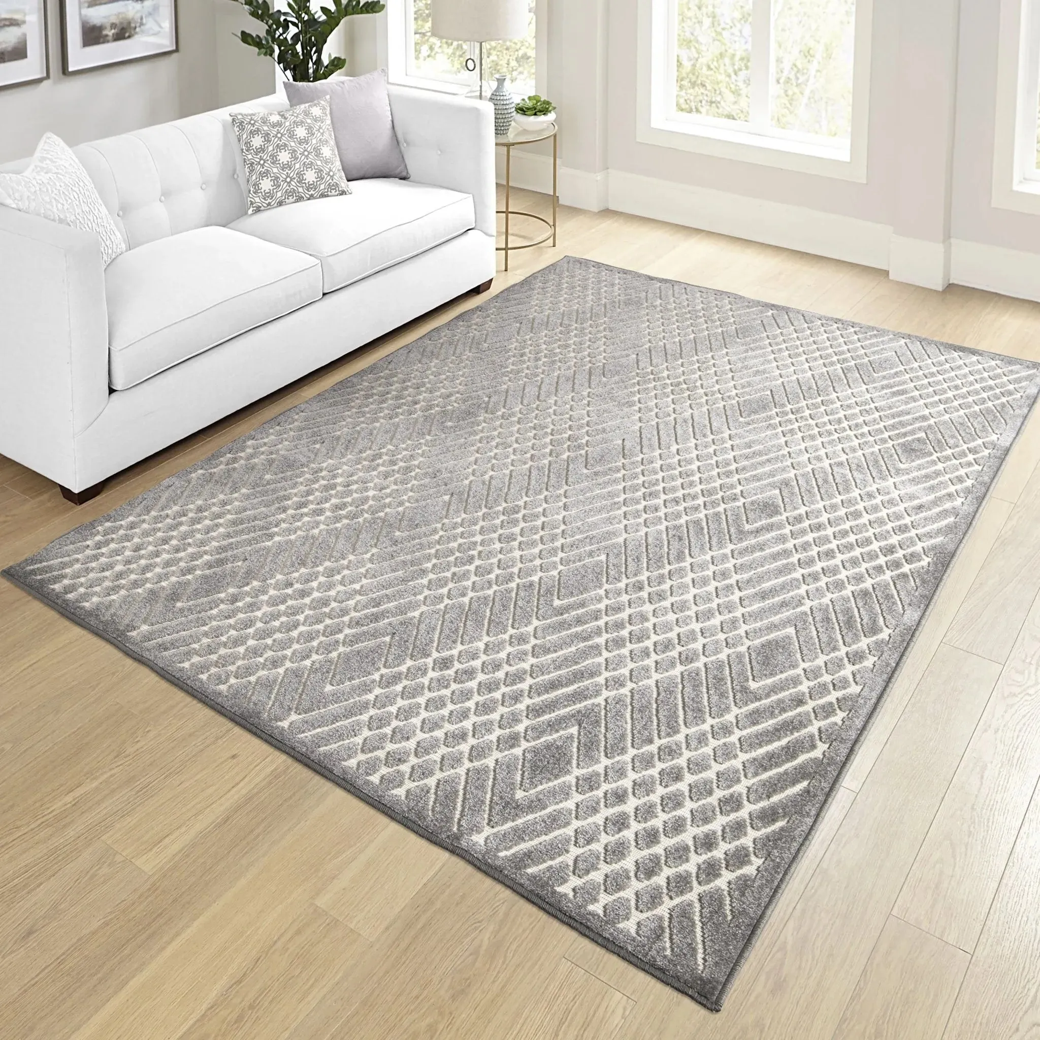 SoCal Living by Jennifer Adams 9109 Ravinia Silverstone Natural Rug