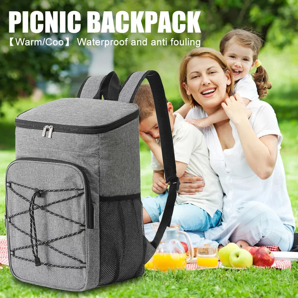 Ultimate 23L Insulated Cooler Backpack – Leak-Proof Thermal Party Bag for Camping, Picnics, and Outdoor Adventures