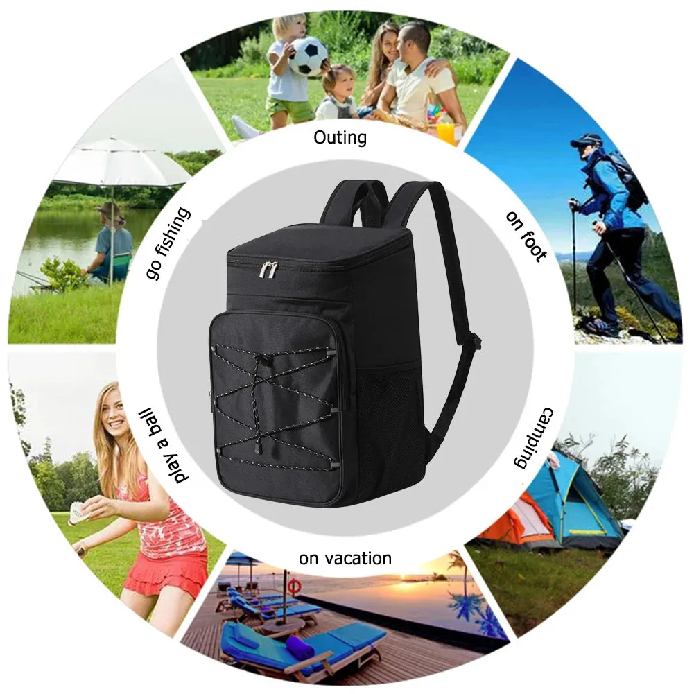 Ultimate 23L Insulated Cooler Backpack – Leak-Proof Thermal Party Bag for Camping, Picnics, and Outdoor Adventures