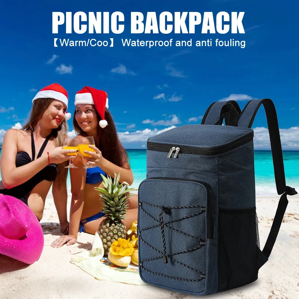 Ultimate 23L Insulated Cooler Backpack – Leak-Proof Thermal Party Bag for Camping, Picnics, and Outdoor Adventures