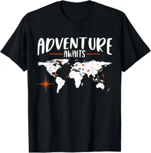 World Trips Travel Adventure Outdoor Traveler T-Shirt