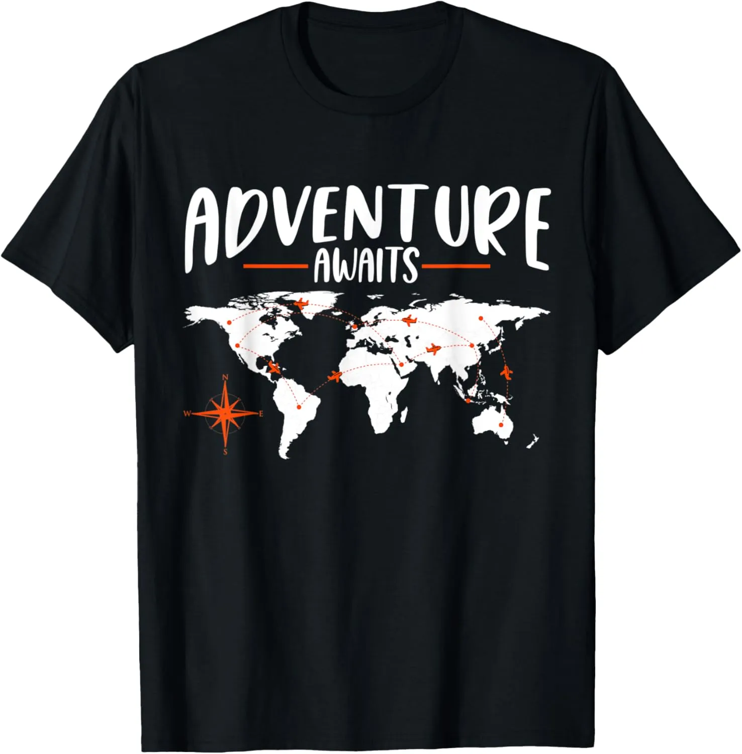 World Trips Travel Adventure Outdoor Traveler T-Shirt